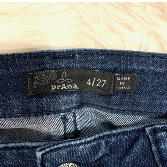 PRANA Dark Wash Skinny Jeans - Picture 3 of 3